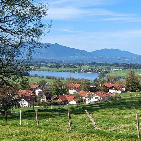 ღliboria I Aidling Panorama Stilvolles Mit Bergblick Riegsee